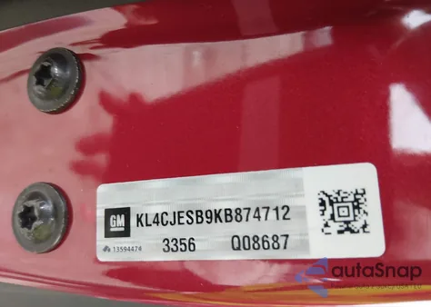 2019 Buick Encore Awd Preferred from USA, damaged, VIN KL4CJESB9KB874712